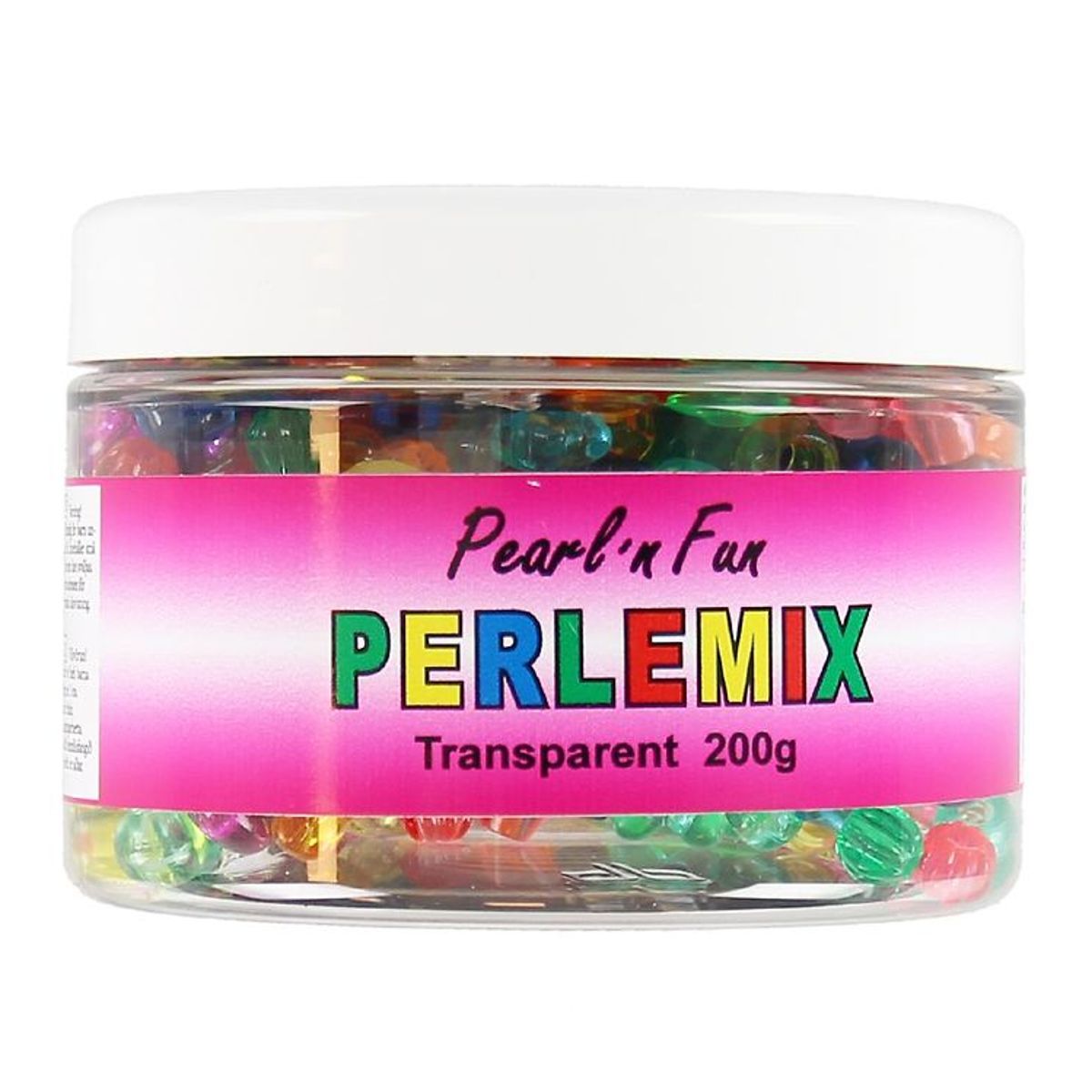 Pearl'n Fun Perler - 200 gram - Transparent