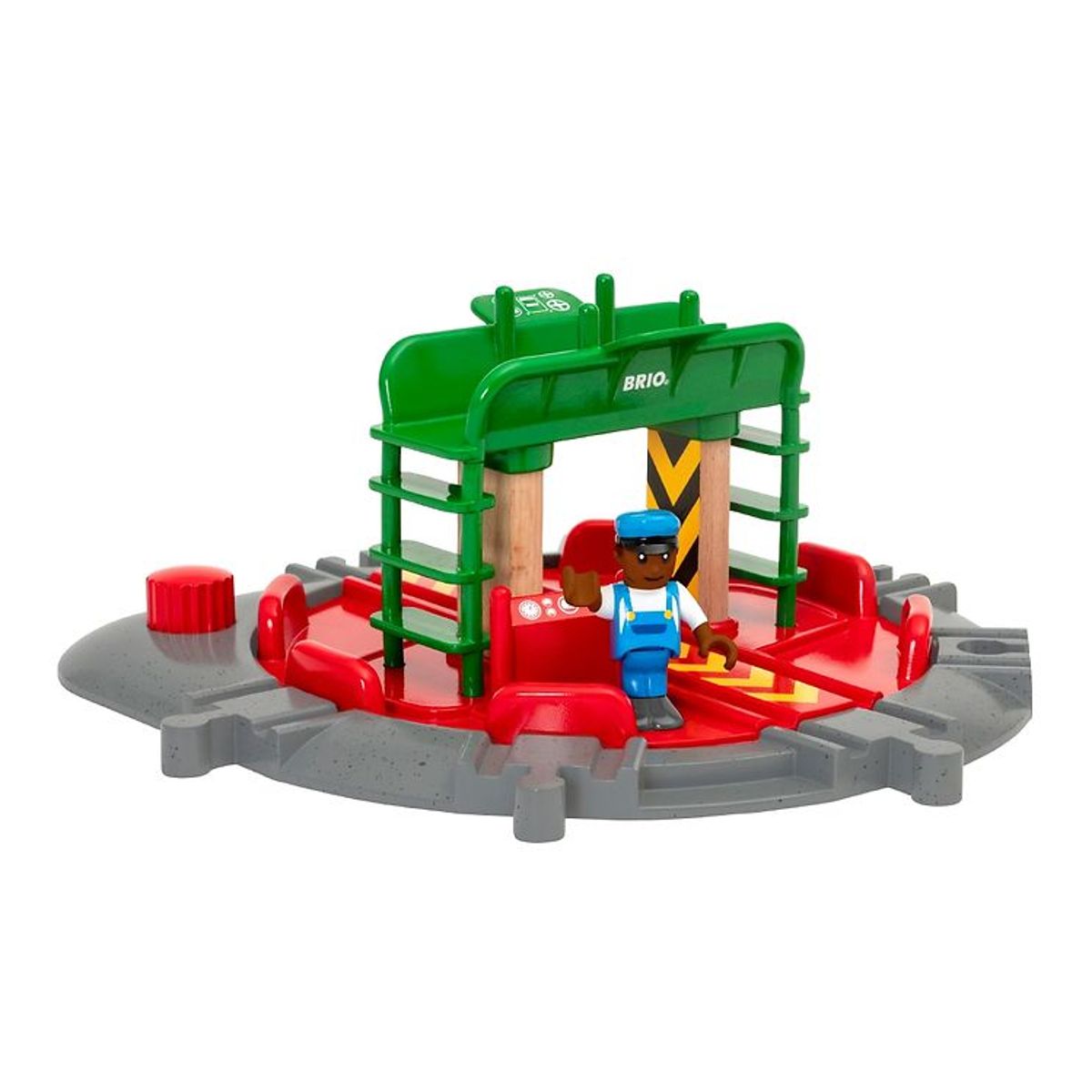 BRIO World Rundkørsel m. Figur - 2 dele 33476