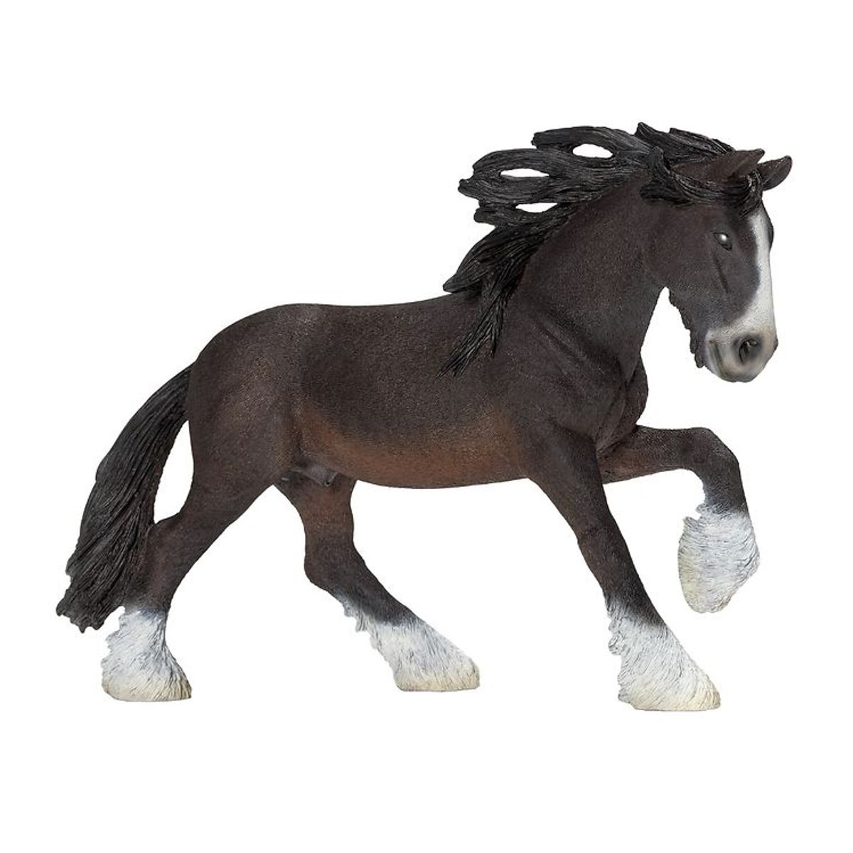 Schleich Dyr - 17 x 12 cm - Shire Hingst 13734