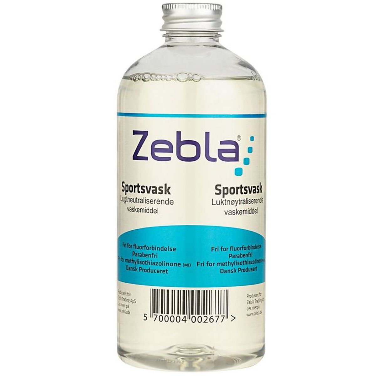 Zebla Sportsvaskemiddel - 1000 ml