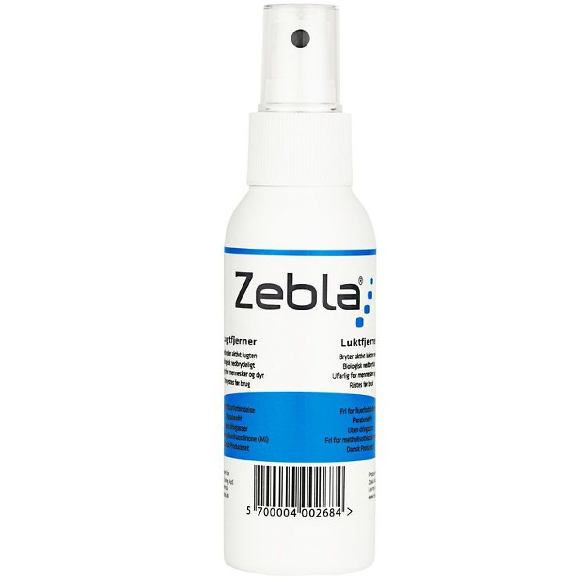 Zebla Lugtfjerner - 100 ml