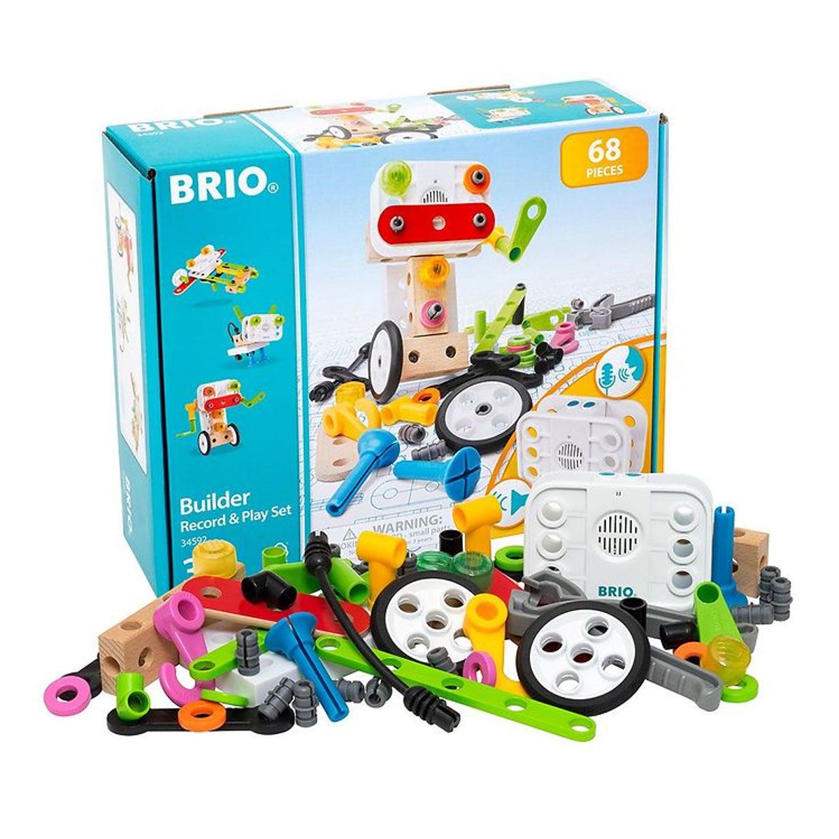 BRIO Builder Legesæt Optager & Afspiller 34592