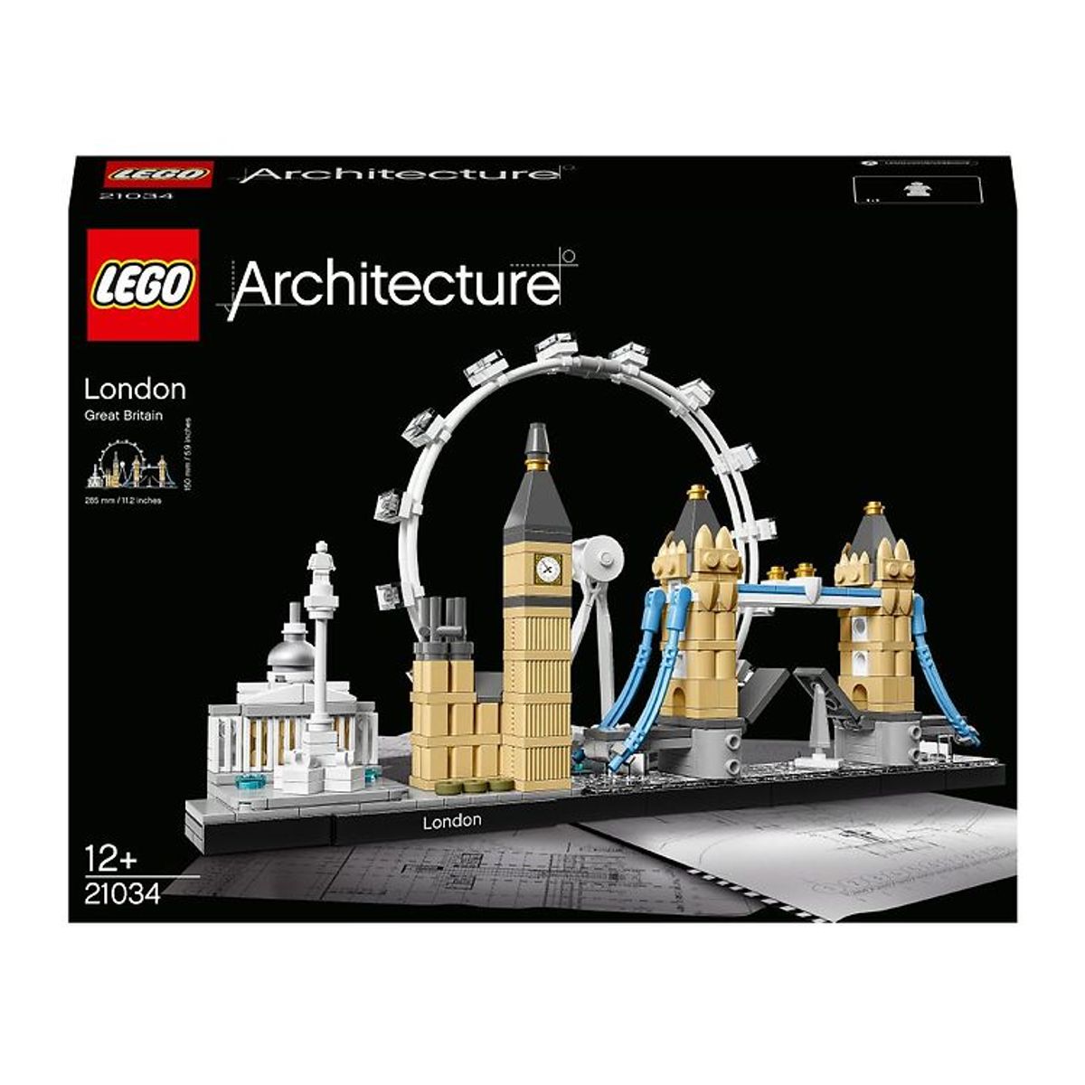 LEGO ® Architecture - London 21034 - 468 Dele