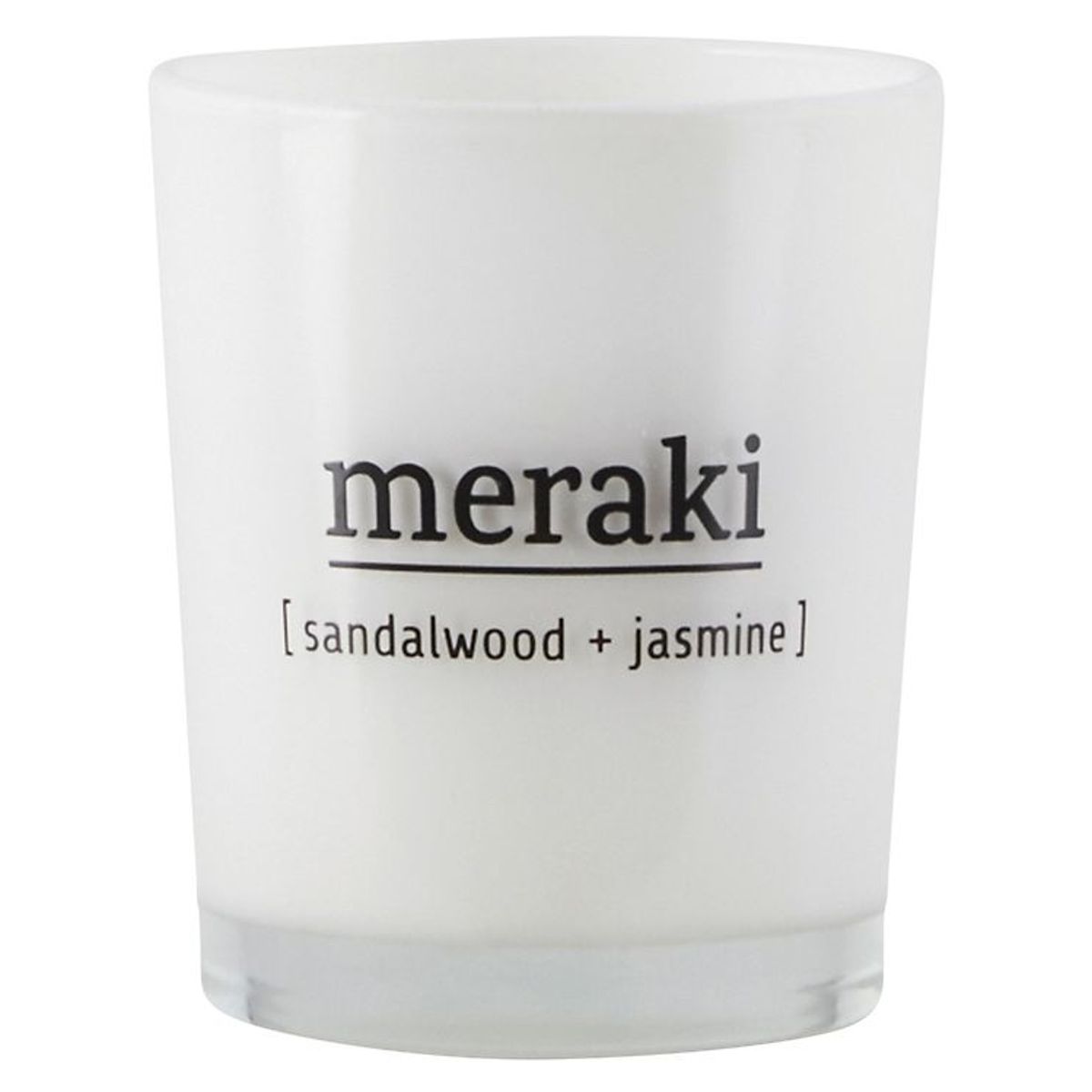 Meraki Duftlys - 60 g - Sandeltræ & Jasmin