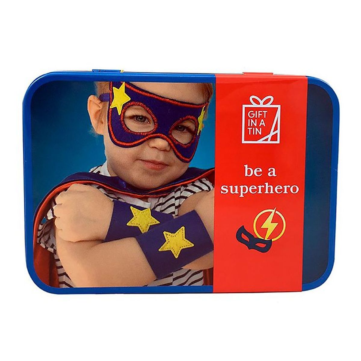 Gift In A Tin Legesæt - Learn & Play - Be A Superhero