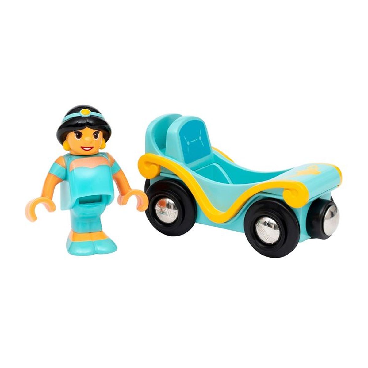 BRIO Legetøj - Disney Princess Jasmin m. Vogn 33359