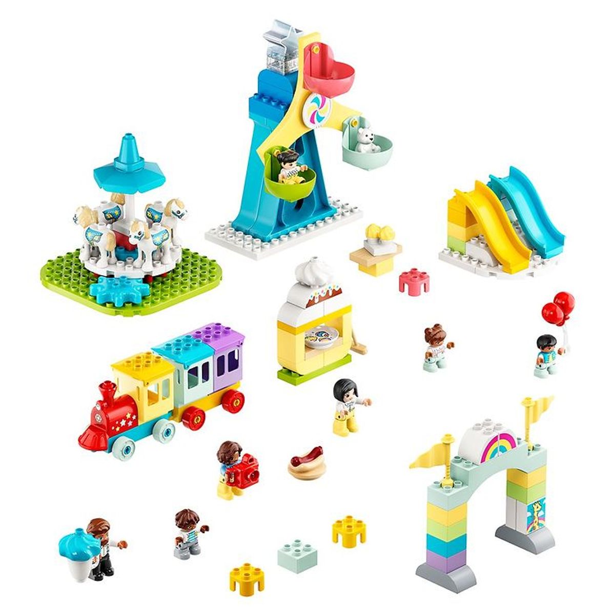 LEGO ® DUPLO - Forlystelsespark 10956 - 95 Dele