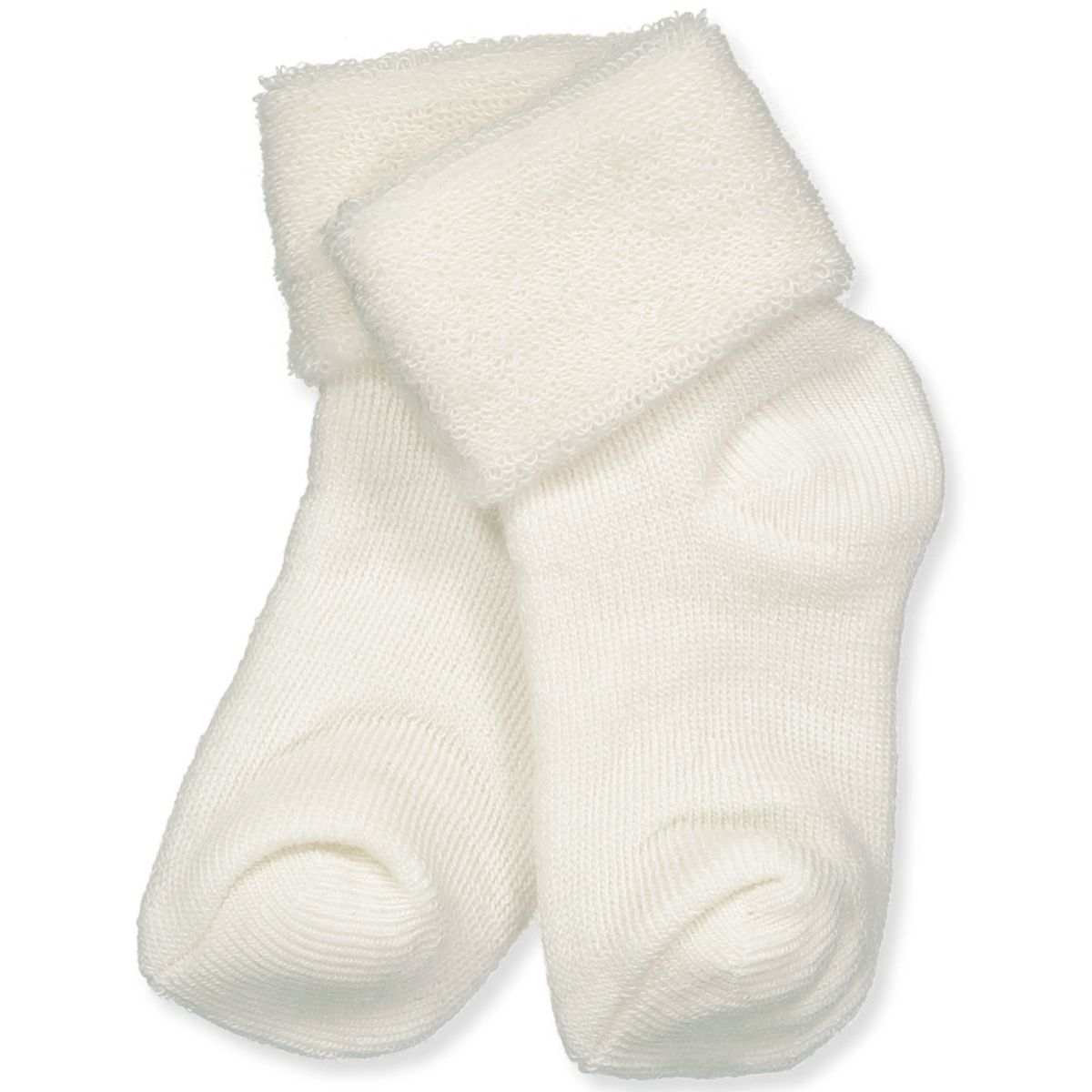 Rosa Baby Socken aus Wolle