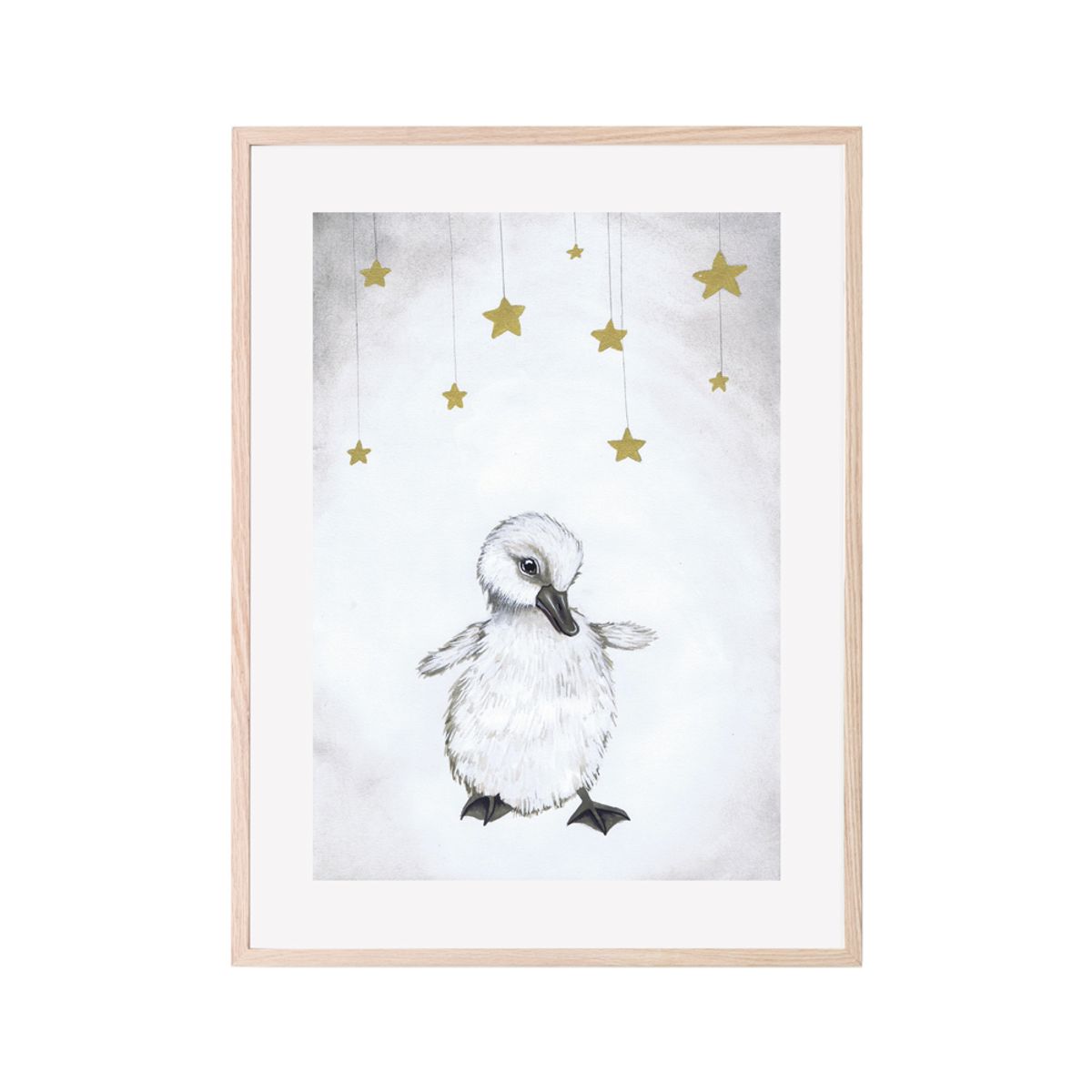 The beautiful duckling plakat 30x40 cm (One size)