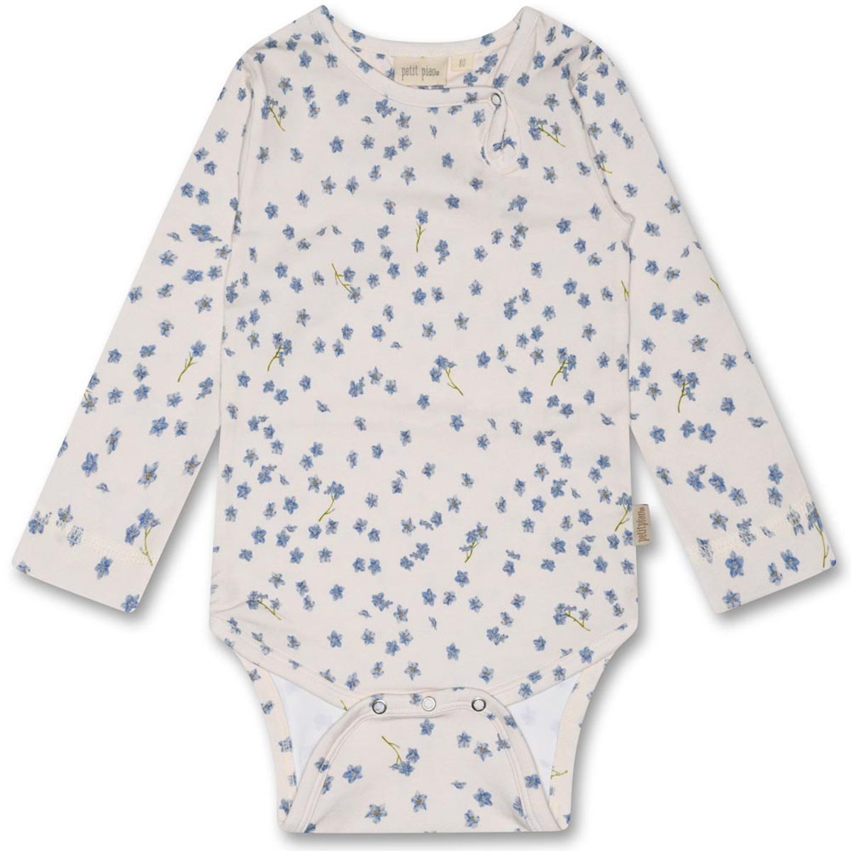 Organic Forget me not body (2 år/92 cm)