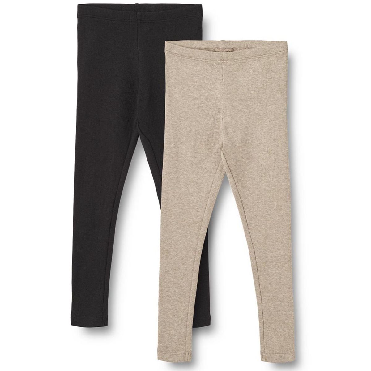 Maddy 2-pak rib leggings (4 år/104 cm)