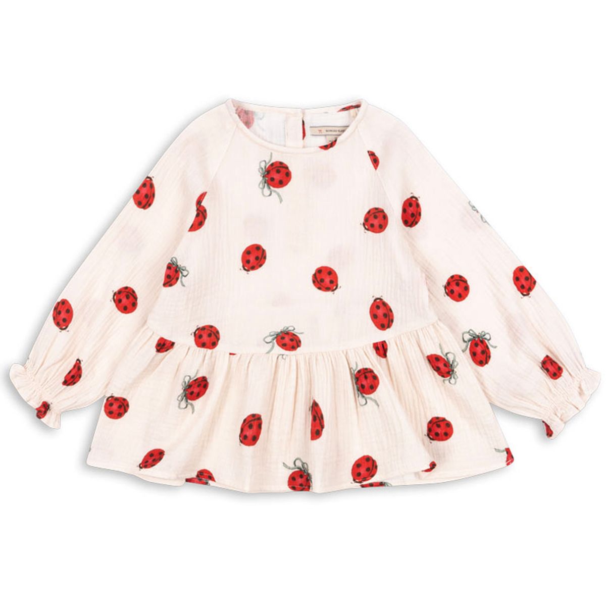 Organic Coco ladybug bluse (4 år/104 cm)