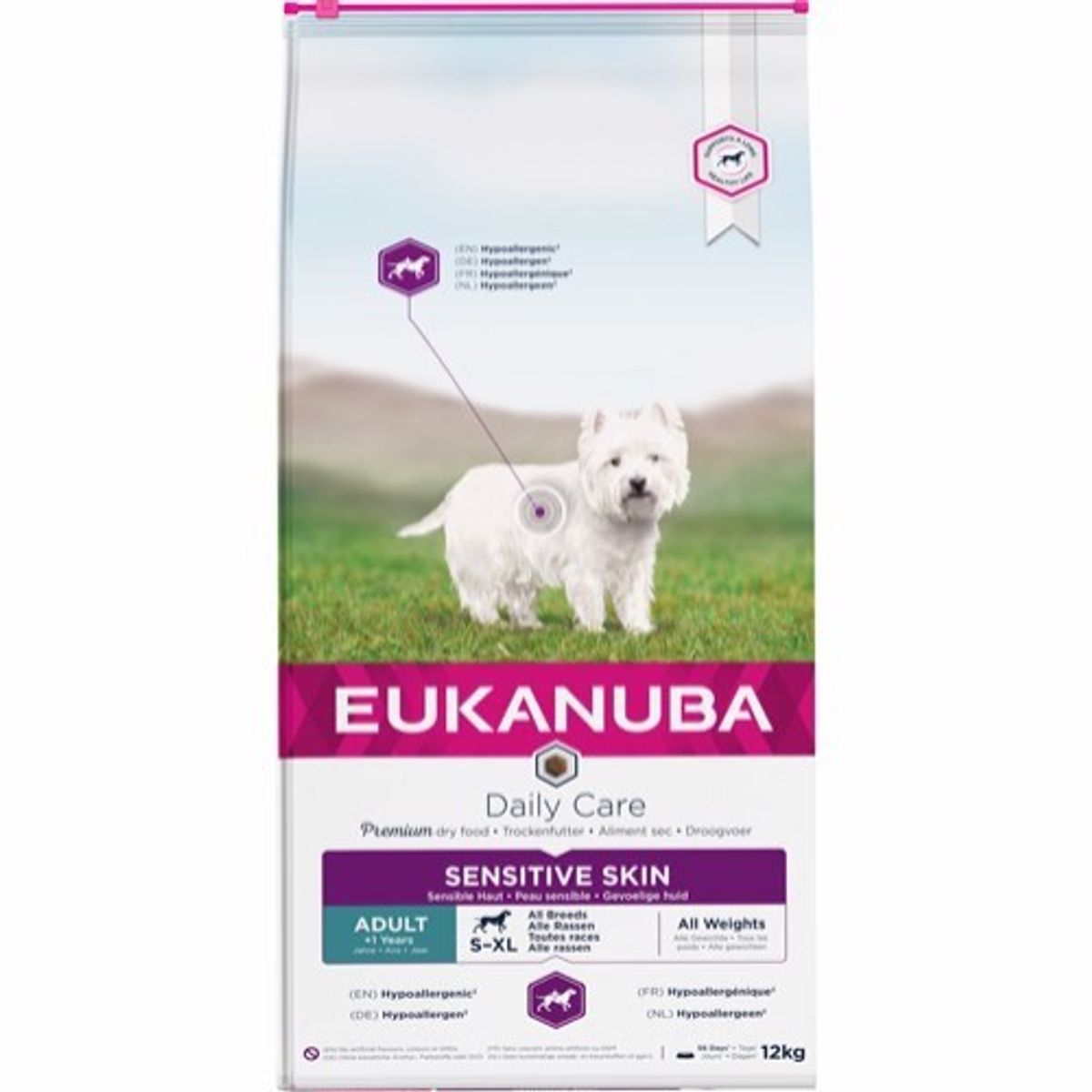 Eukanuba Sensitive Skin, 12 kg