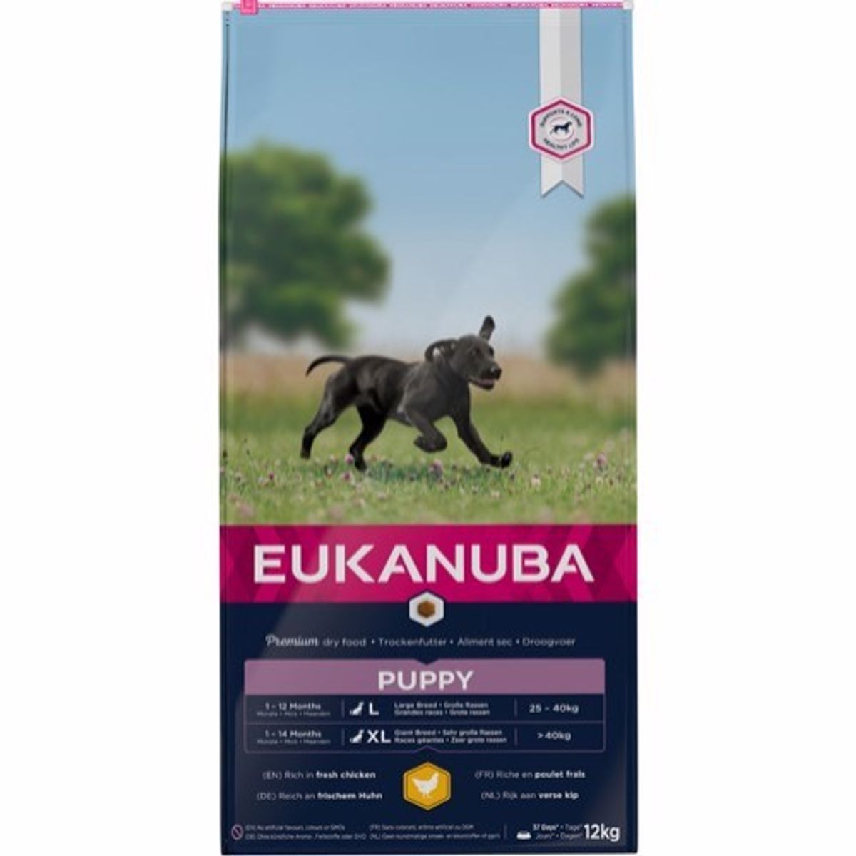 Eukanuba Puppy Large Breed, Chicken, 12 kg