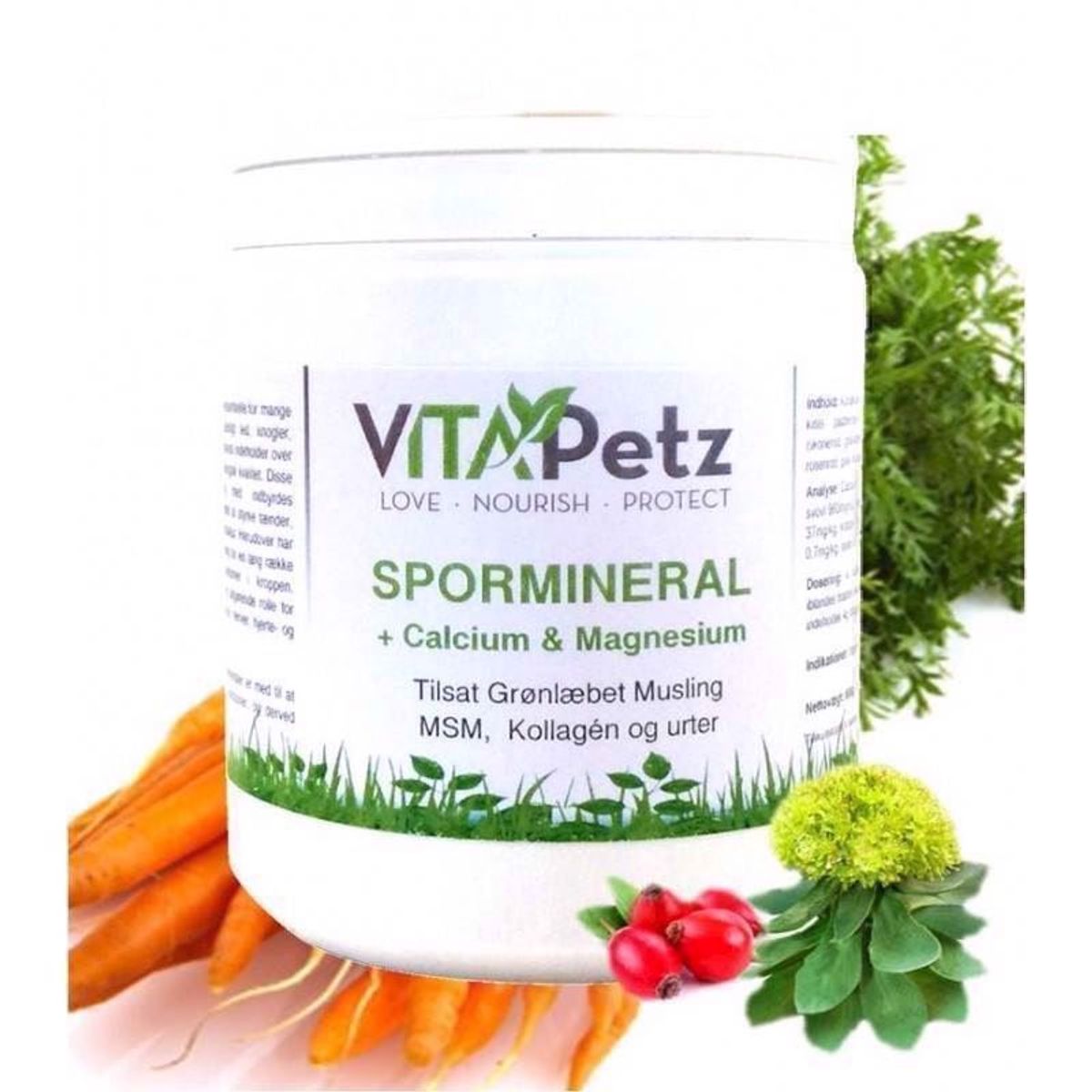 VitaPetz Spormineral, 200g. Pulver