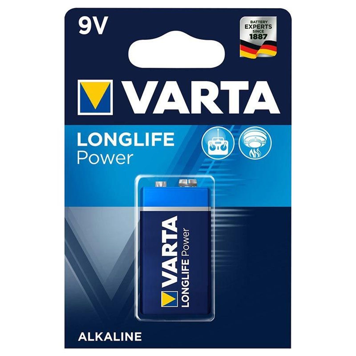 VARTA LongLife Power E / 9V Batteri