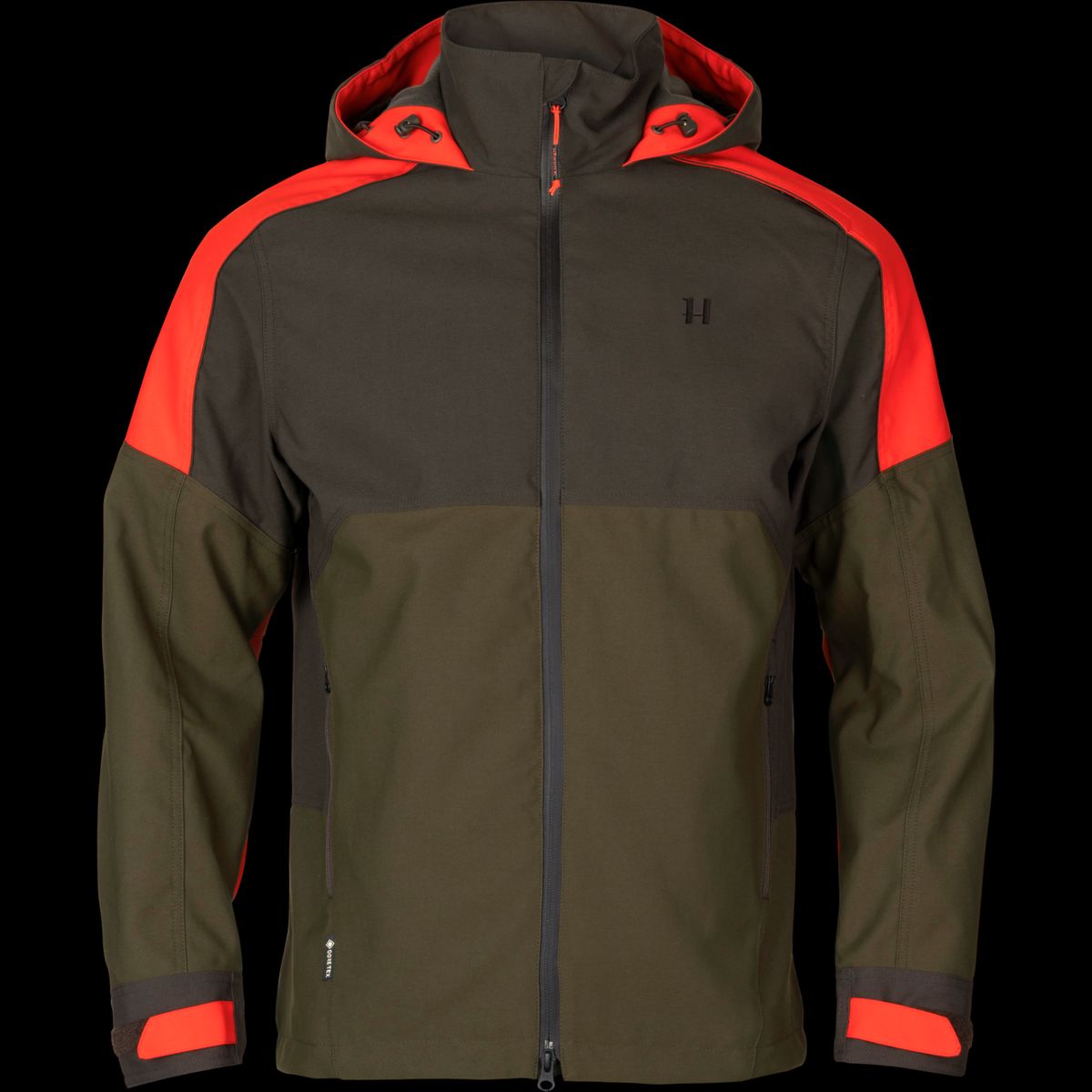 Härkila Pro Hunter Dog Keeper GTX jacket Willow green/Orange 56