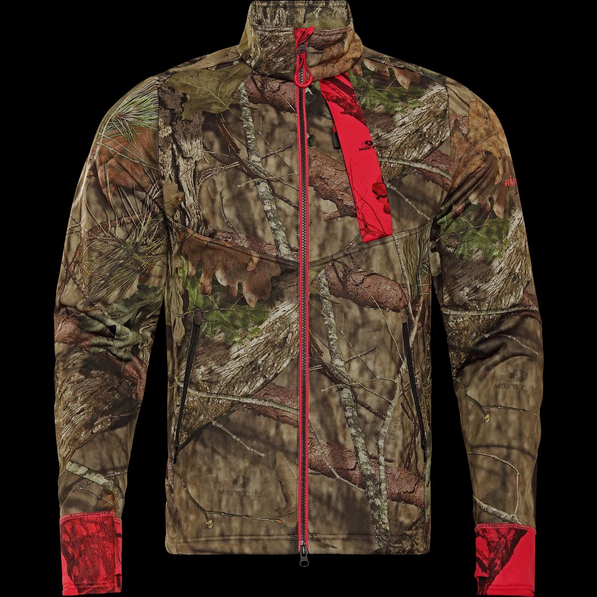 Härkila Moose Hunter 2.0 fleece jakke MossyOak®Break-Up Country®/MossyOak®Red 3XL