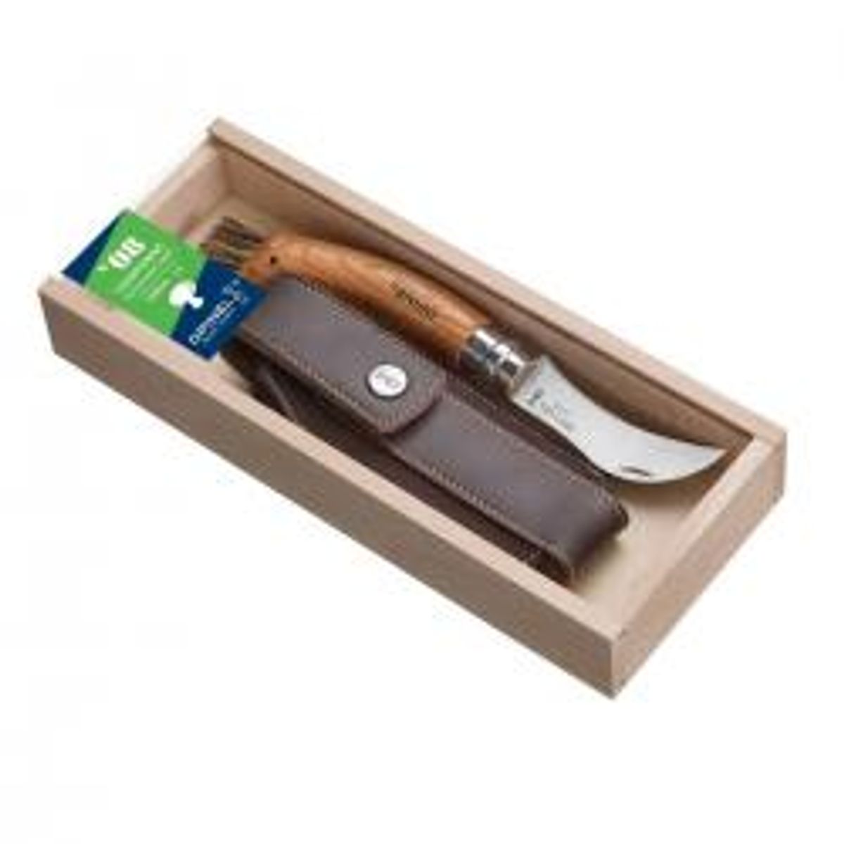 Opinel Svampekniv N°8, Eg, Giftbox - Eg - Opinel