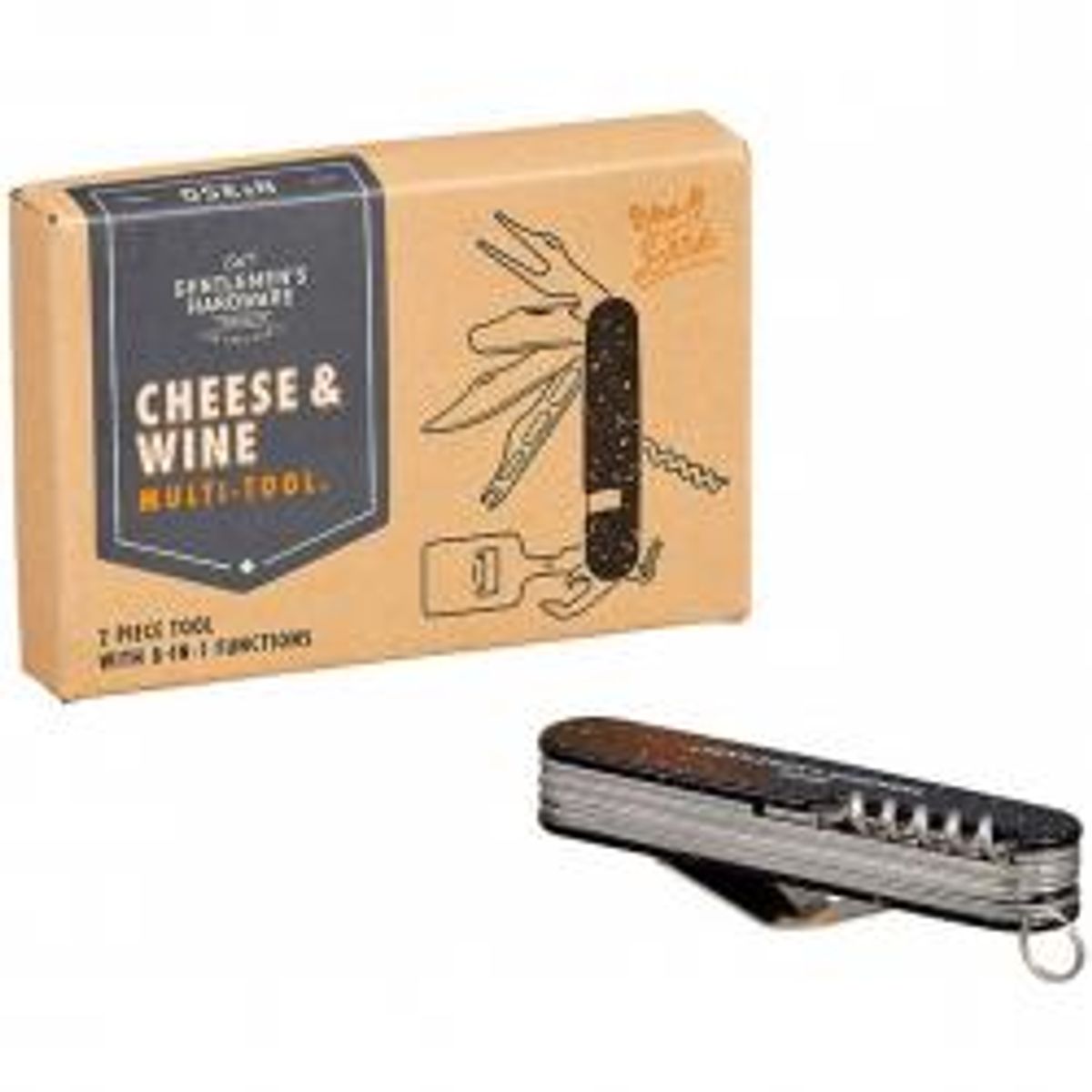 Gentlemen's Hardware Cheese And Wine Tool - Multitool