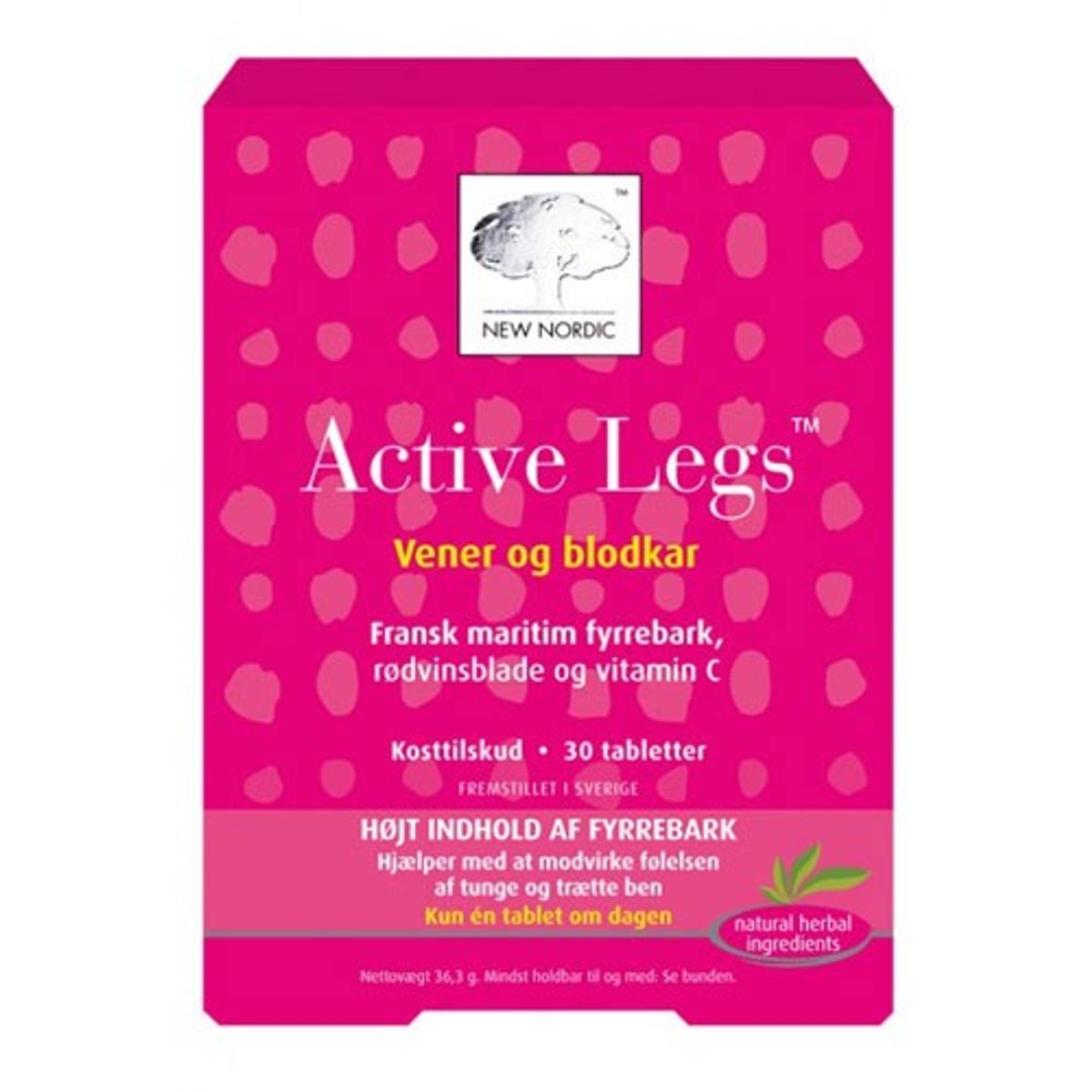 Active Legs - 60 tabletter - New Nordic