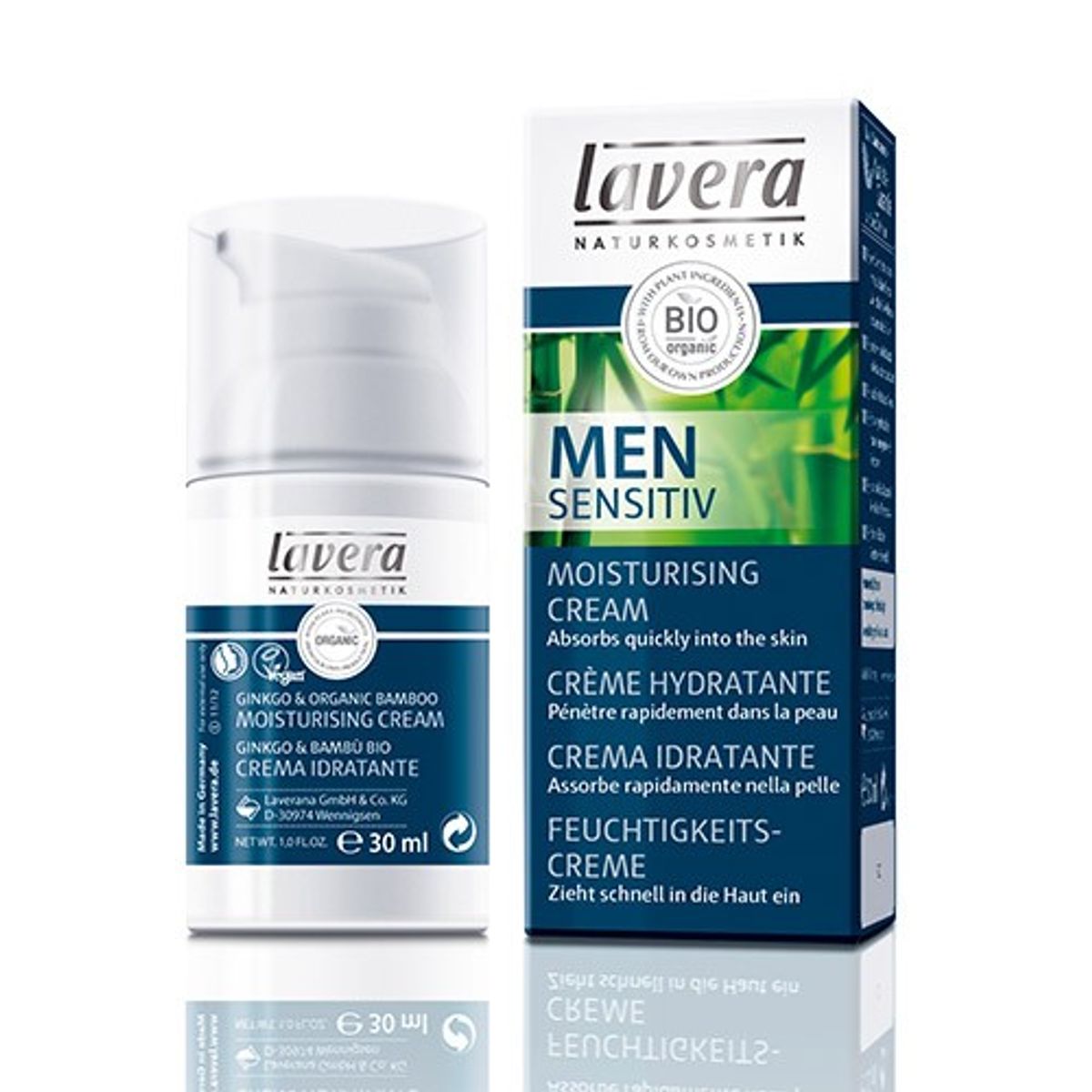 Men Sensitiv fugtighedscreme nærende - 30 ml - Lavera