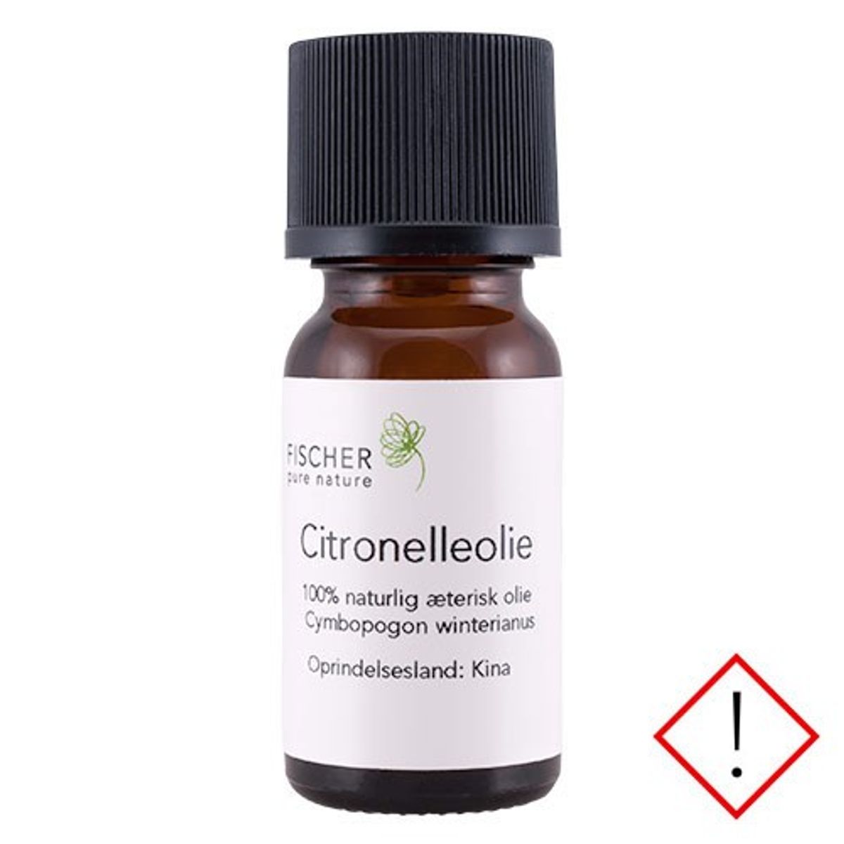 Citronelleolie æterisk - 10 ml - Fischer Pure Nature