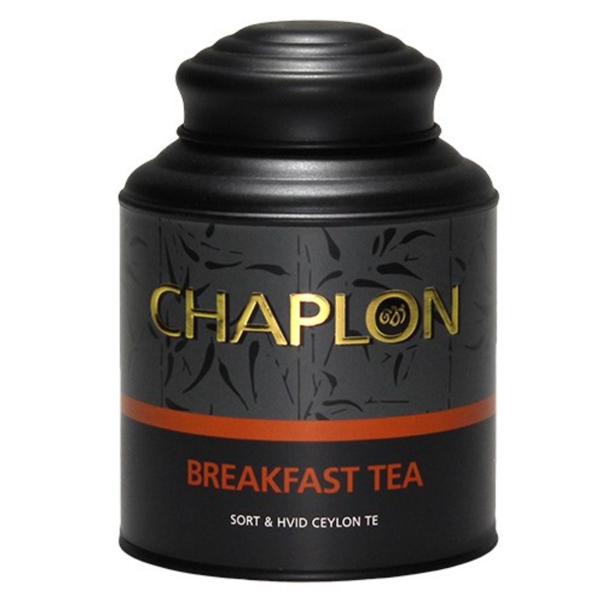 Breakfast sort/hvid te dåse Økologisk - 160 gram - Chaplon