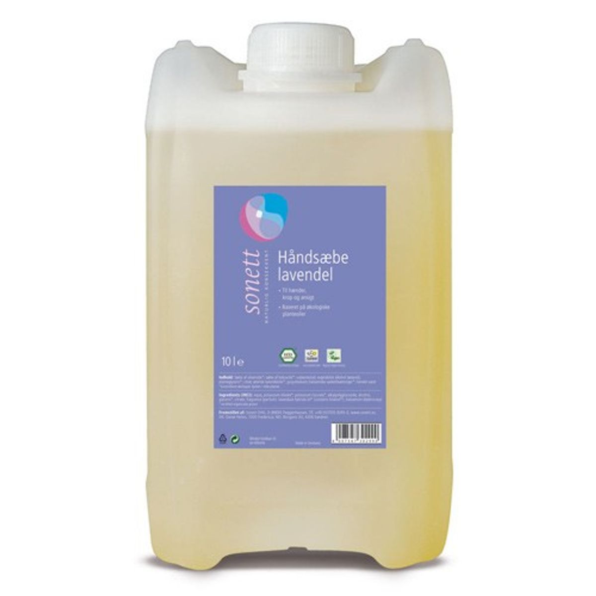 Håndsæbe lavendel - 10 liter - Sonett