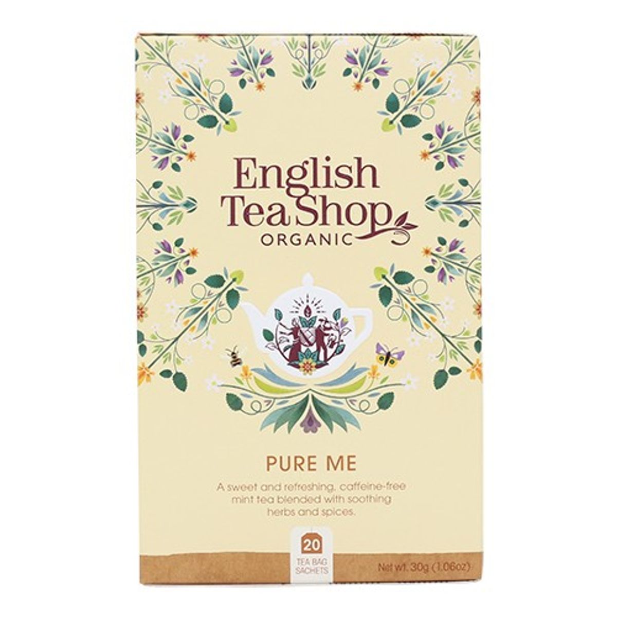 Pure Me te Økologisk - 20 breve - English Tea Shop