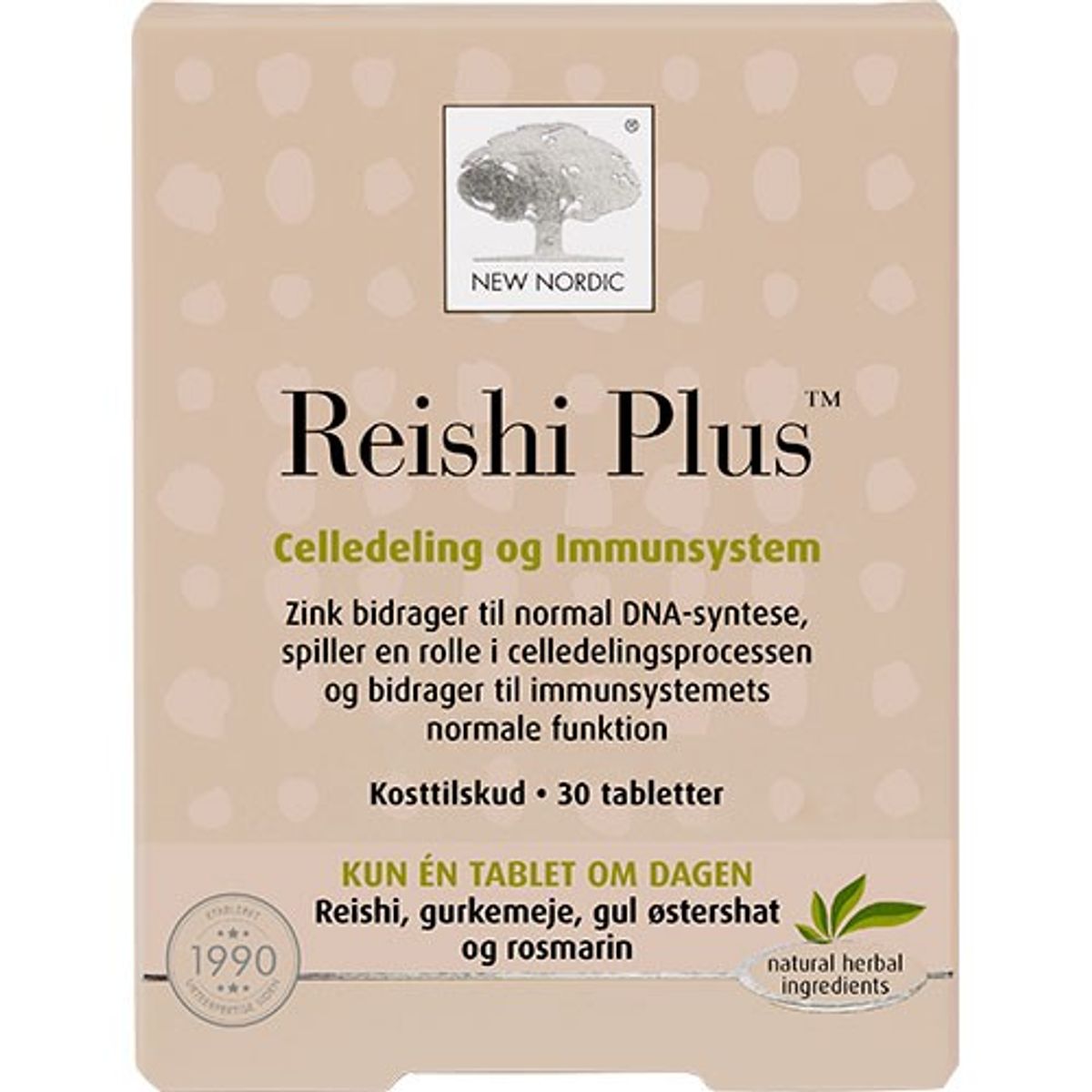 Reishi Plus - 30 tabletter