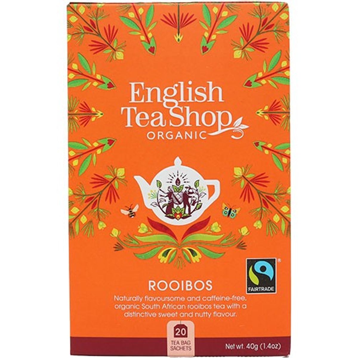 Rooibois Tea, Økologisk - 20 breve