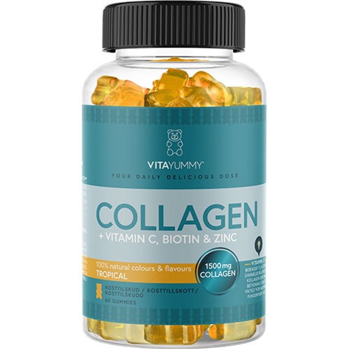 Collagen (Tropical) - 60 stk. - 60 gum