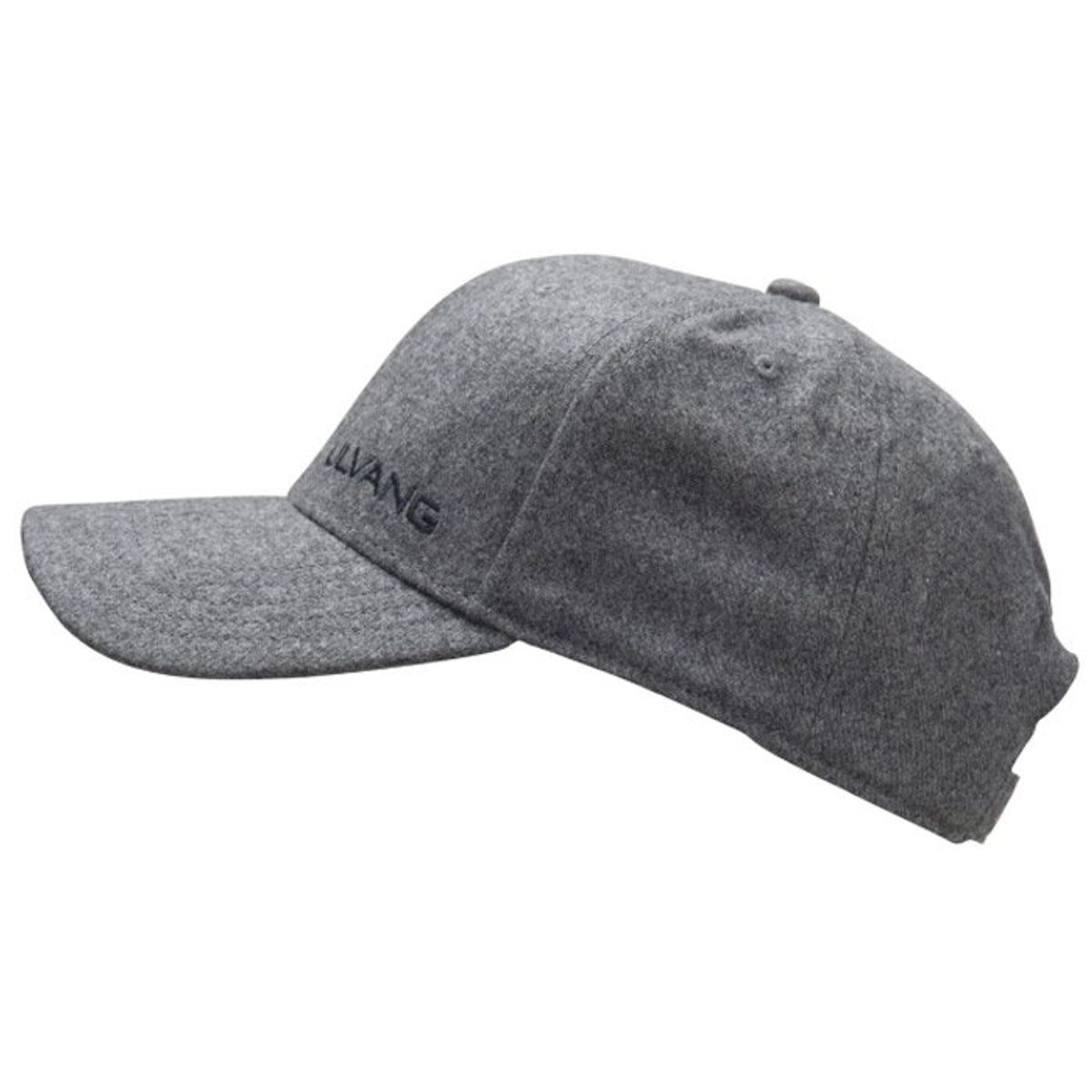 Ulvang Logo cap / uldkasket, d. grey - Baseball cap, kasket