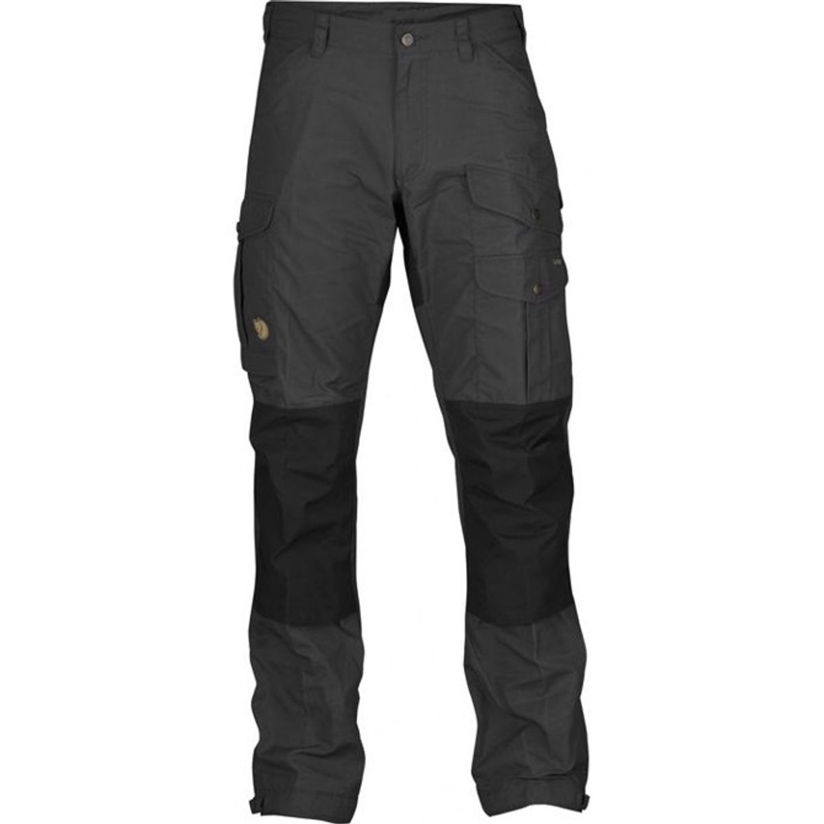 Fjällräven Vidda Pro buks kort-dark grey black-48 - Bukser