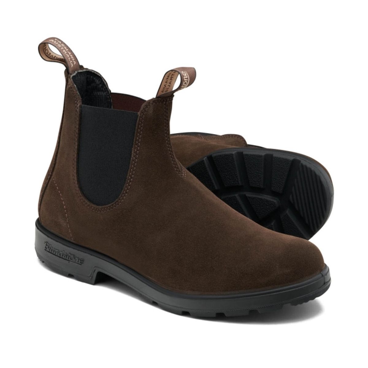 Black Friday BlundGrå 2410, Brun suede-47 / UK 12 - Læderstøvler uden snørebånd