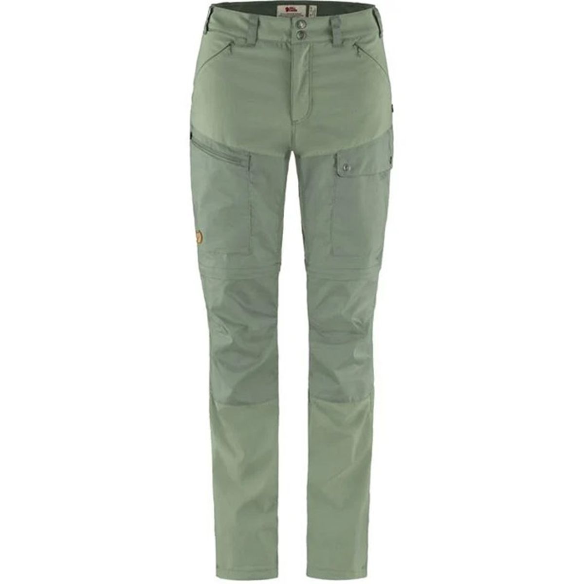 Fjällräven Abisko Midsummer Zip-Off Trousers Kvinder / Damer-jade Grøn / patina Grøn-42 - Bukser