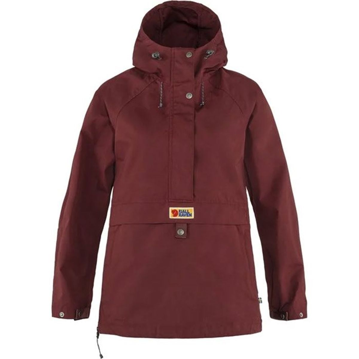 Fjällräven Vardag Anorak Women-bordeaux red-L - Dametøj