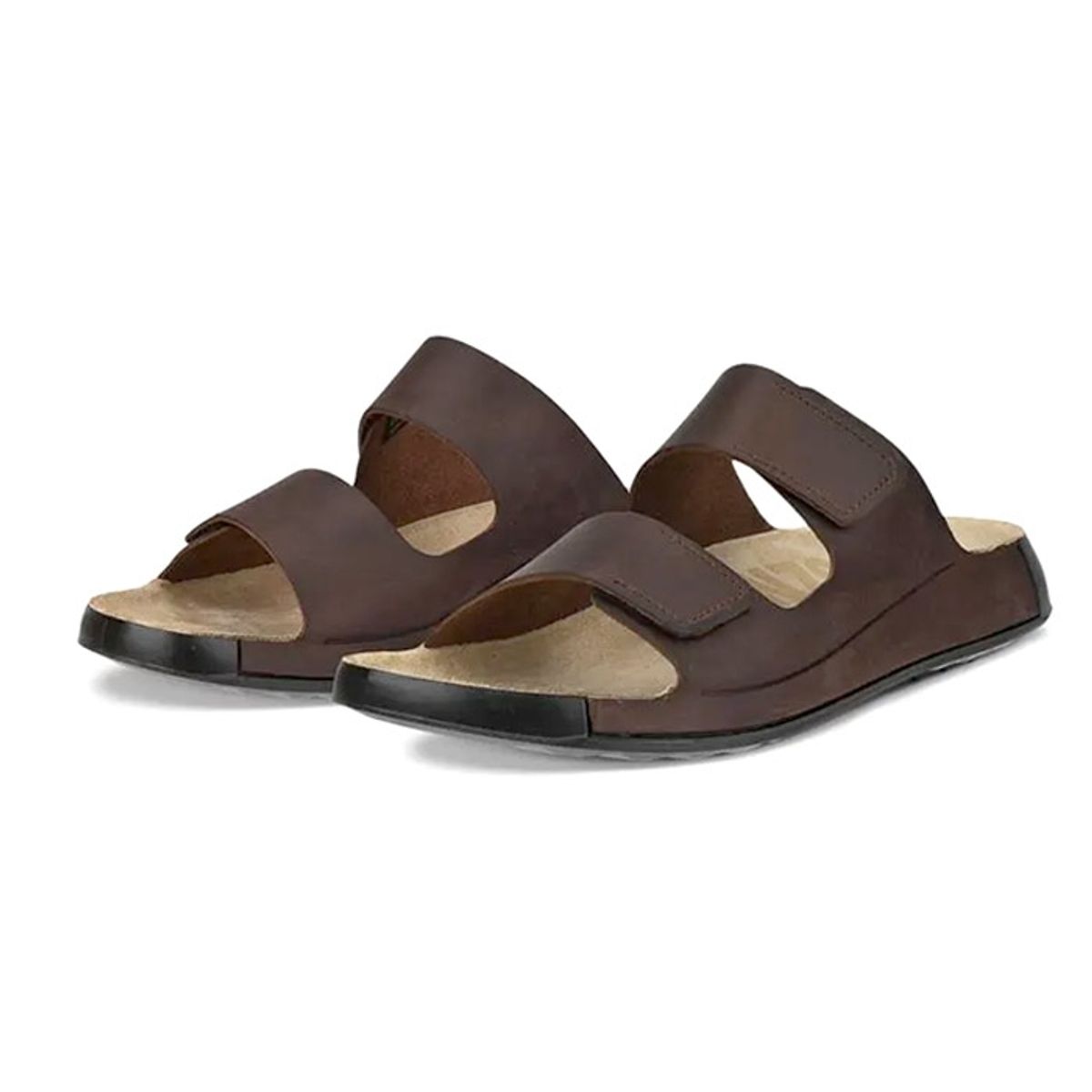 Black Friday Ecco Cozmo Slide Beigeal Herre / Mænd, brun-44 - Sandaler