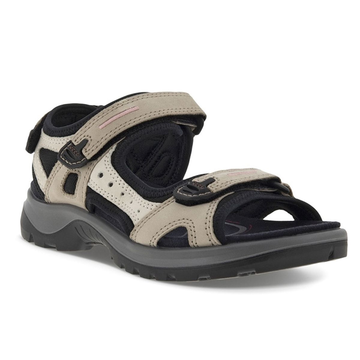 Ecco Offroad Yucatan Dame sandal, atmosphere ice/black-40 - Sandaler