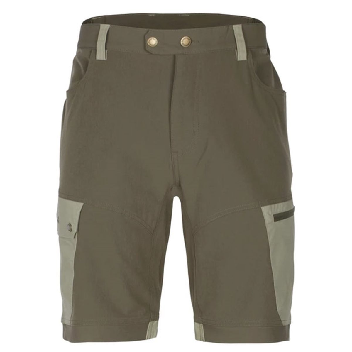 PineBrun Finnveden Trail Hybrid Shorts-earth Brun/l.Khaki-50 - Shorts