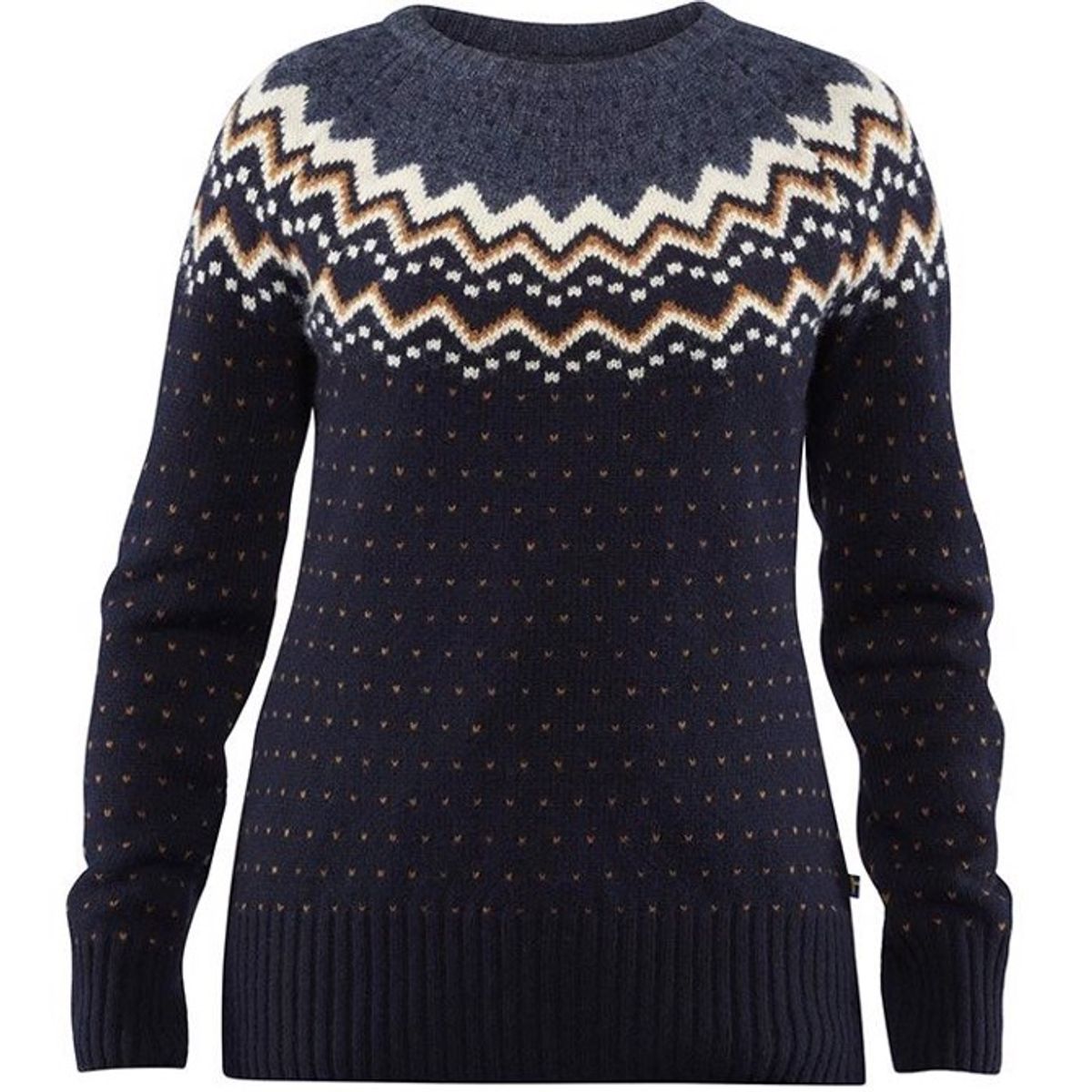 Fjällräven Övik Knit Sweater W-dark navy-M - Trøjer