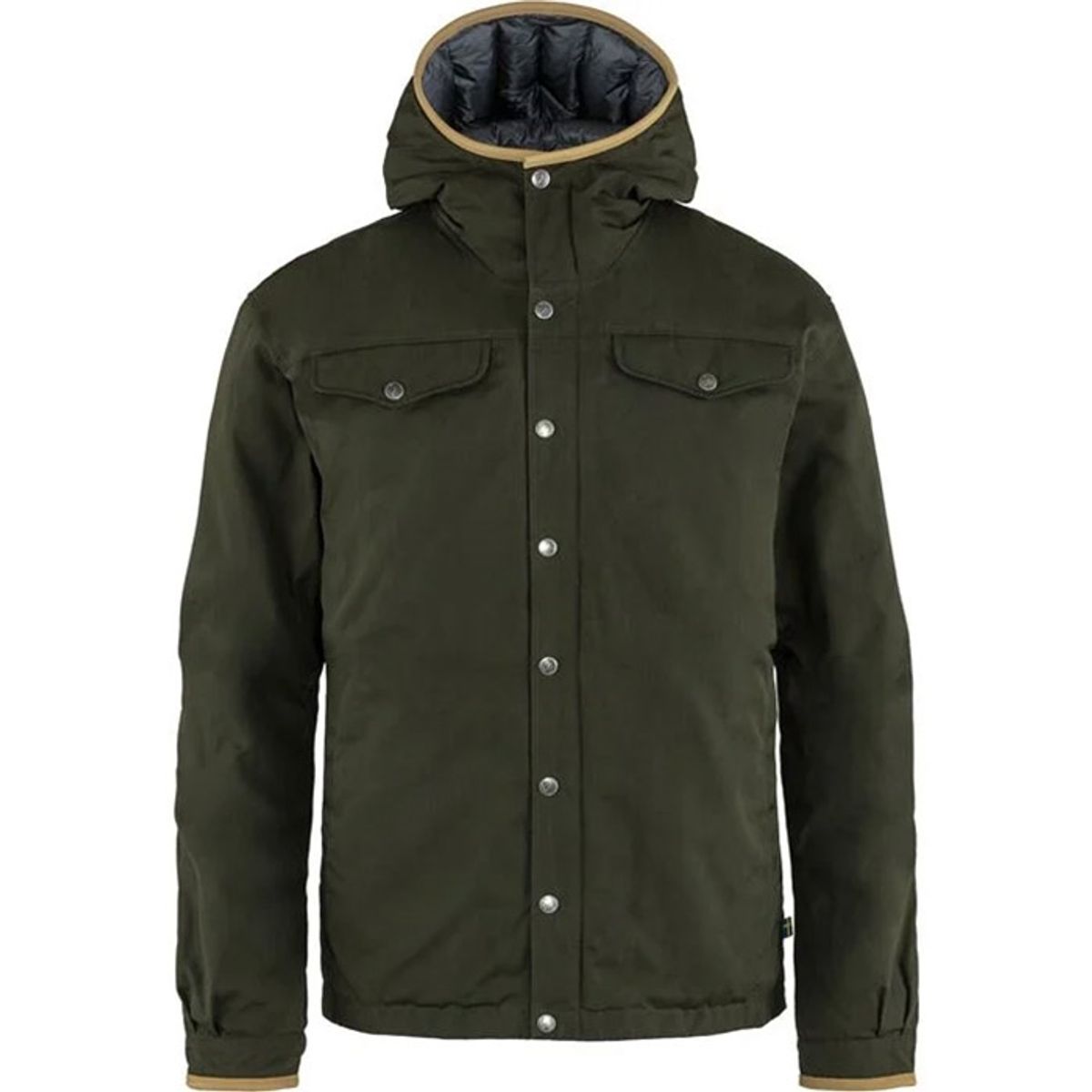 Fjällräven Grønland No. 1 Down Jacket Herre / Mænd-deep Grøn-M - Jakker