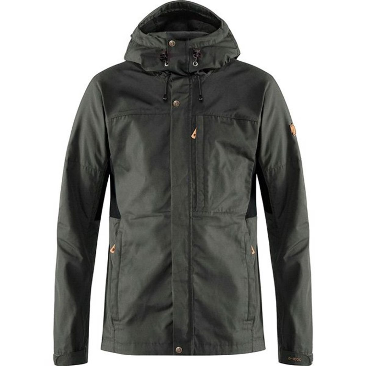 Fjällräven Kaipak Jacket Men-dark grey black-L - Jakker