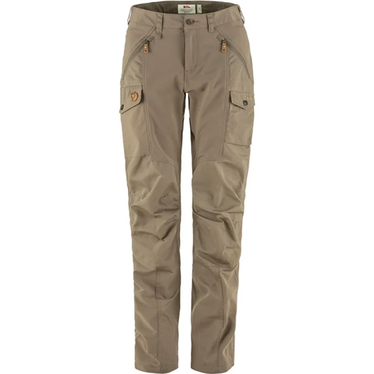 Black Friday Fjällräven Nikka Trousers Curved W-suede Brun-40 - Bukser