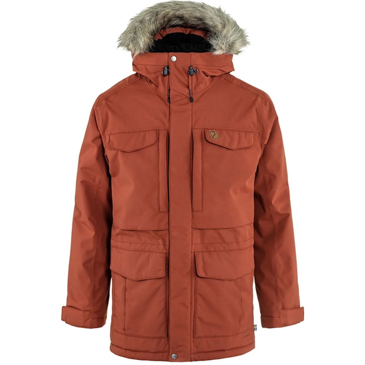 Fjällräven Nuuk Parka Herre / Mænd-autumn leaf-XL - Vinterjakker til mænd