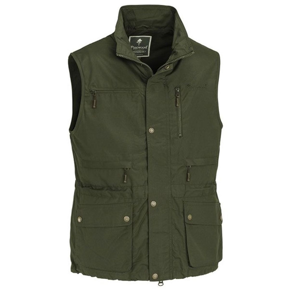 Pinewood Nye Tiveden vest-mossgreen-L - Veste