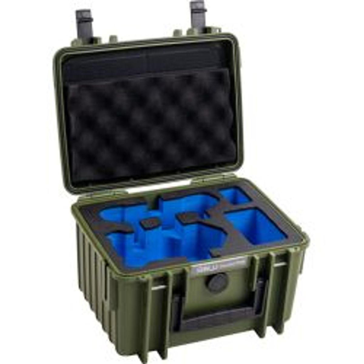 B&W Outdoor Cases BW Outdoor Cases Type 2000 for DJI Mini 4 Pro / Bronze Green - Kuffert