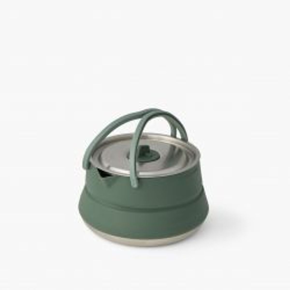 Sea To Summit Detour Stainless Steel Collapsible Kettle - 1.6l Laurel Wreath Green - Kedel