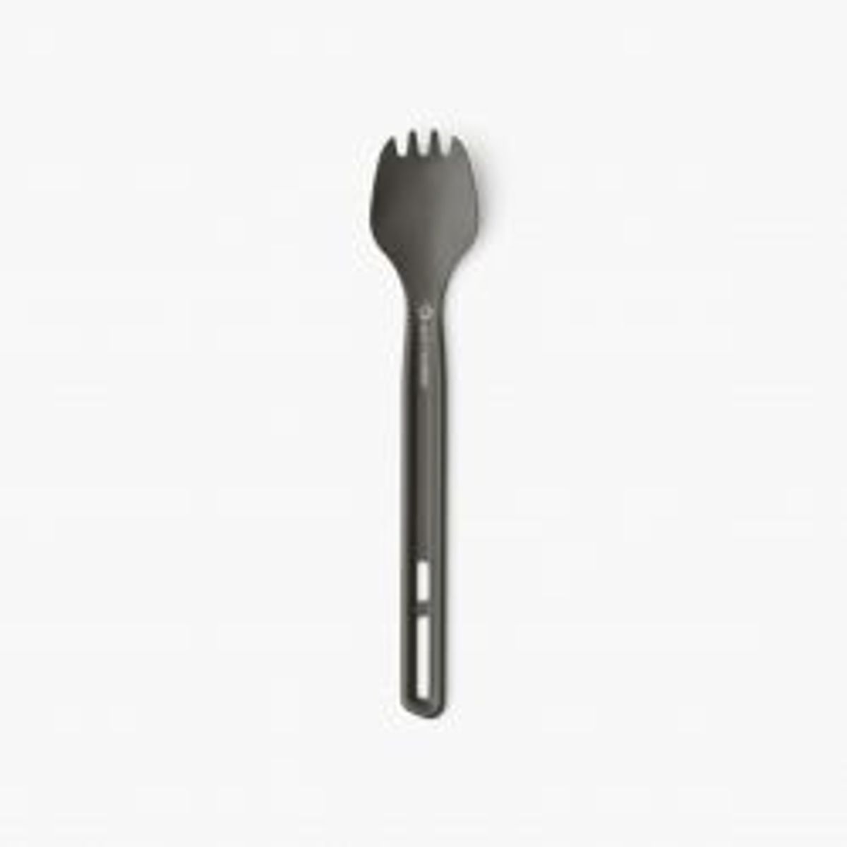 Sea To Summit Frontier Ul Long Handle Spork Aluminium Hard Anodised Grey - Bestik